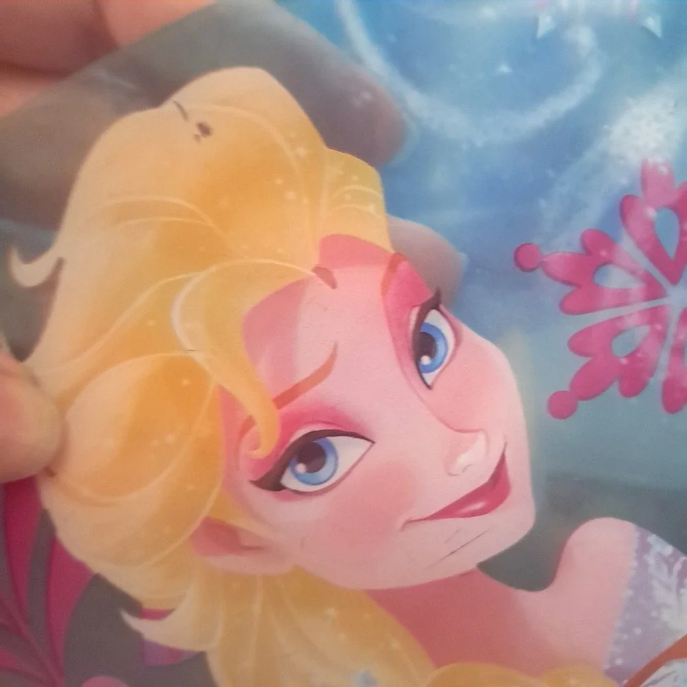 Disney Princess Placemats set 7 Ariel Cinderella Frozen‎ Brave Merida Tinkerbell